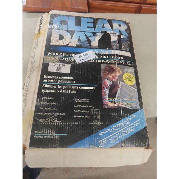 Clear Day II Electronic Air Cleaner 20" x 25"