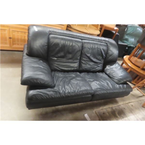 Leather or Leather-Style Couch