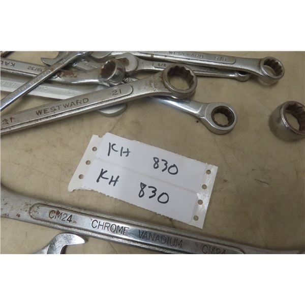 Seventy-Six Wrenches, Mixed Sizes