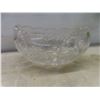 Image 12 : Crystal and Cut Glass Vase, Covered Candy Dish, and More