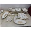 Image 1 : Fourteen Pieces of Hand-Painted Porcelain de France China