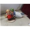 Image 8 : Fancy China Teapot, Bird Figurines, China Plate, Teacups, Saucers, and More