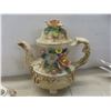 Image 9 : Fancy China Teapot, Bird Figurines, China Plate, Teacups, Saucers, and More