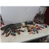 Image 1 : New Bright Train Set; Maisto Ford GT90; Die-Cast Cars (Hot Wheels, McDonald’s, Maisto); Marvel