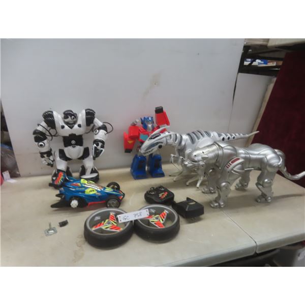 Robots, Dinosaurs, and More Toys