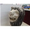 Image 6 : Carved Lion, 32" Tall, Some Damage