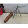 Image 16 : Vintage Cameras with Tripod, Red Duffle Bag & More (Missing Shoulder Strap)