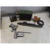 Image 9 : Vintage Cameras with Tripod, Red Duffle Bag & More (Missing Shoulder Strap)