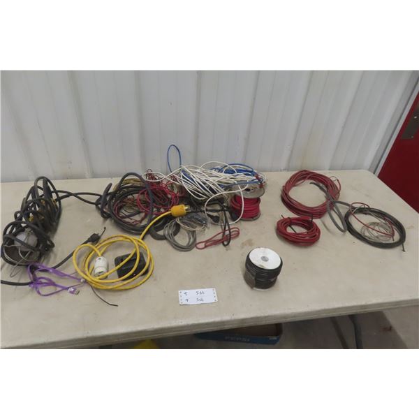Electric Trailer Lift with Assorted Single-Wire Leads