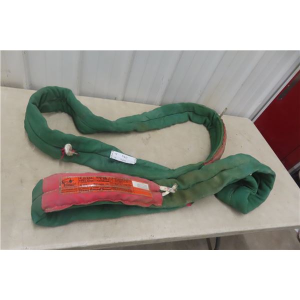 Two Safety Slings, 4', 50,000 lb Capacity