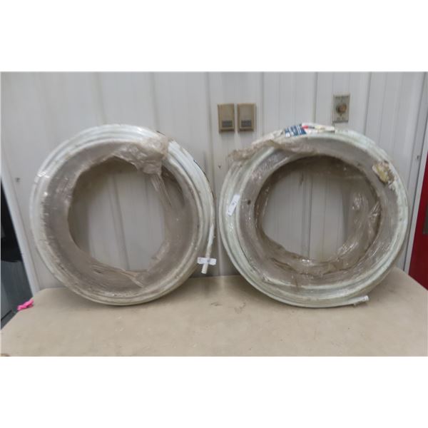 Two New Rolls of PEX Pipe, 3/4" x 100' Each