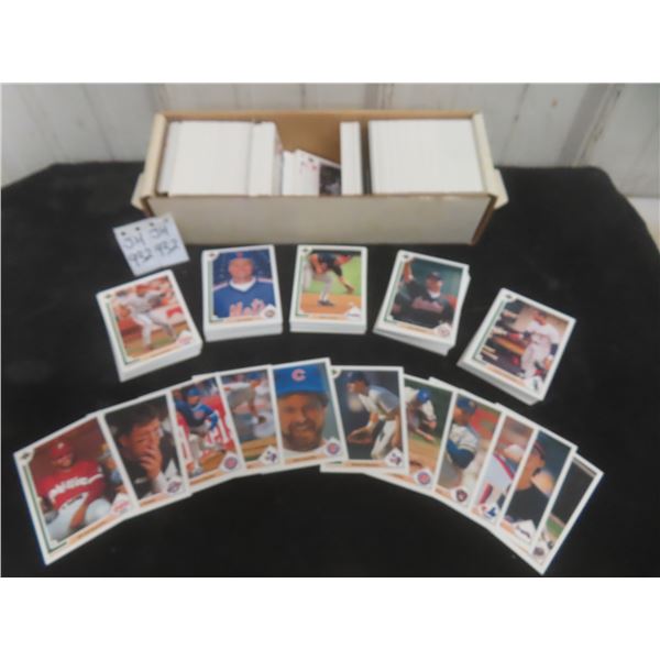 1991 Upper Deck Low and High Series Set, 800 Cards