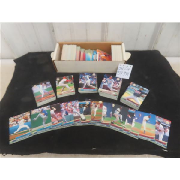 1992 Fleer Ultra Series 1 and 2 Baseball Card Set, 600 Cards