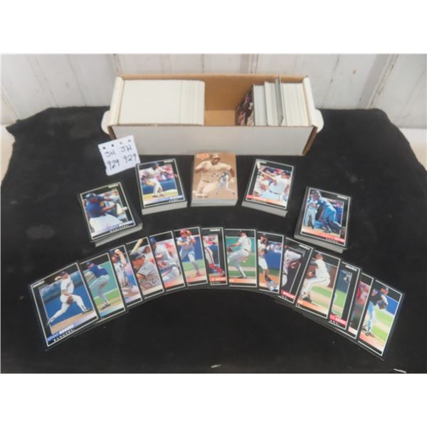 1992 Pinnacle Series 1 and 2 Baseball Card Set, 620 Cards