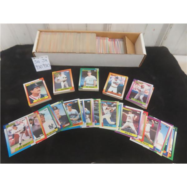 1990 Topps Baseball Card Set, 792 Cards