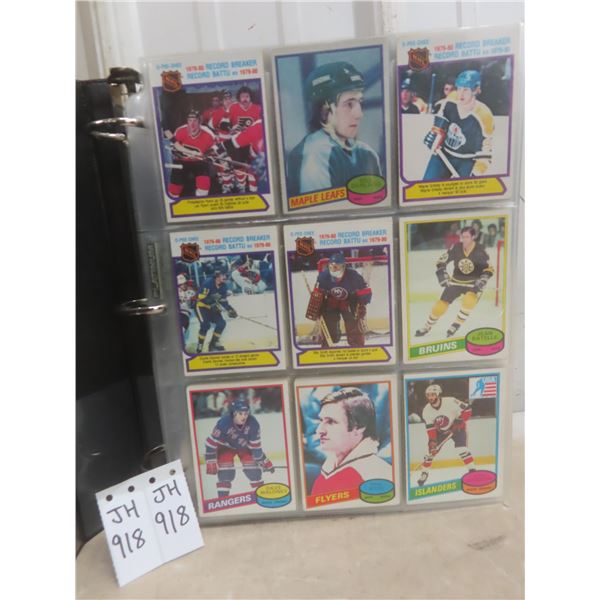 1980–81 O-Pee-Chee Incomplete Hockey Card Set, 374 Cards