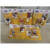 Image 1 : Five Starting Lineup Hockey Figurines Including John LeClair, Jim Carey, Mikael Renberg & More