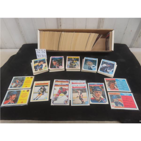 Approximately Six Hundred 1982–83 O-Pee-Chee Hockey Cards