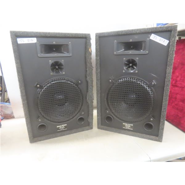 Two Acoustic Response M-1440 Professional Speakers