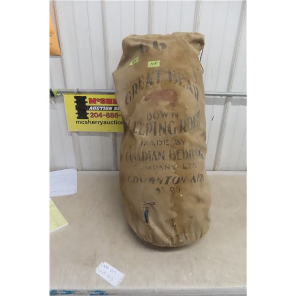 Great Arctic Down-Filled Sleeping Bag, Rated to -40°