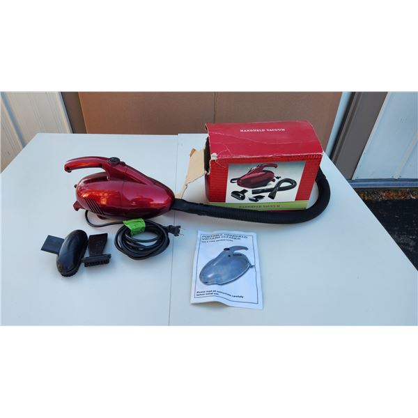 Portable Hand-Held Vacuum Cleaner (New Condition)