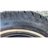 Image 2 : Two 195-75R14 Cooper Studded Winter Tires With Rims (Used One Winter; 12 mm Tread)