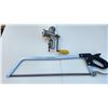 Image 1 : Haban 6050 24" Meat and Bone Saw and Dominion #5 Meat Grinder