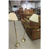 Image 1 : Modern Floor Lamps With Straight and Twisted (“Drunk Twist”) Poles