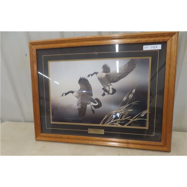 Framed Limited Print Hand-Signed by Sherrie Russell Meline, 26" x 34"