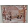 Image 2 : Framed Limited Edition 4 of 10 Print by Armand Paquette, Hand-Signed 27" x 32" (No Glass)
