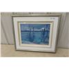 Image 1 : Framed Limited Edition Print Hand-Signed by Leo Mol, 21" x 25"