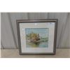 Image 1 : Framed Color Artwork 19" x 18"