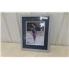 Image 1 : Wayne Gretzky Autographed Framed Photo With COA Sticker, 18" x 22"