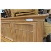 Image 17 : Four-Piece Solid Wood Bedroom Set: Dresser (47" x 27" x 19"), Dresser (40" x 68" x 19"), Bed (64"