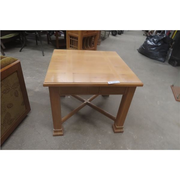 End Table, 23" x 28" x 28"