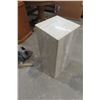Image 2 : Marble-Style Stand, 30" x 10" x 10"