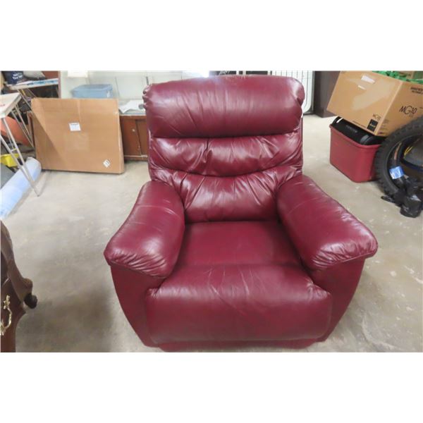 Leather/Leather Style Rocker Recliner by La-Z-Boy