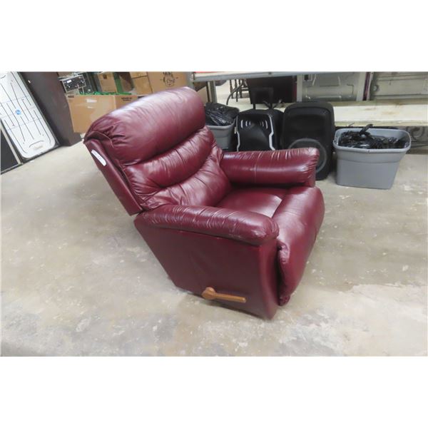 Leather/Leather Style Rocker Recliner by La-Z-Boy