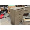 Image 10 : Four-Piece Bedroom Suite: Two Dressers (34" x 56" x 20" and 48" x 38" x 20"), Nightstand (24" x 17"