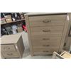 Image 9 : Four-Piece Bedroom Suite: Two Dressers (34" x 56" x 20" and 48" x 38" x 20"), Nightstand (24" x 17"