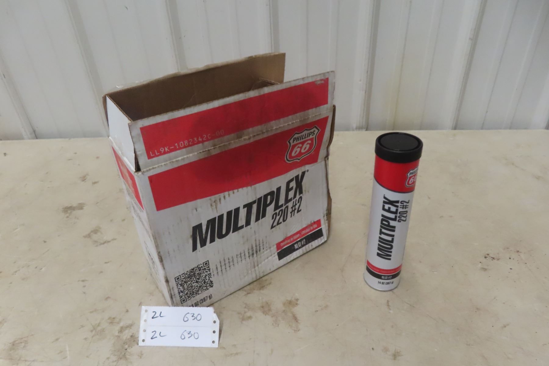 Multplex Box Eight New Tubes; 66 Phillips Multiplex Box #2 Grease - McSherry Auction ...
