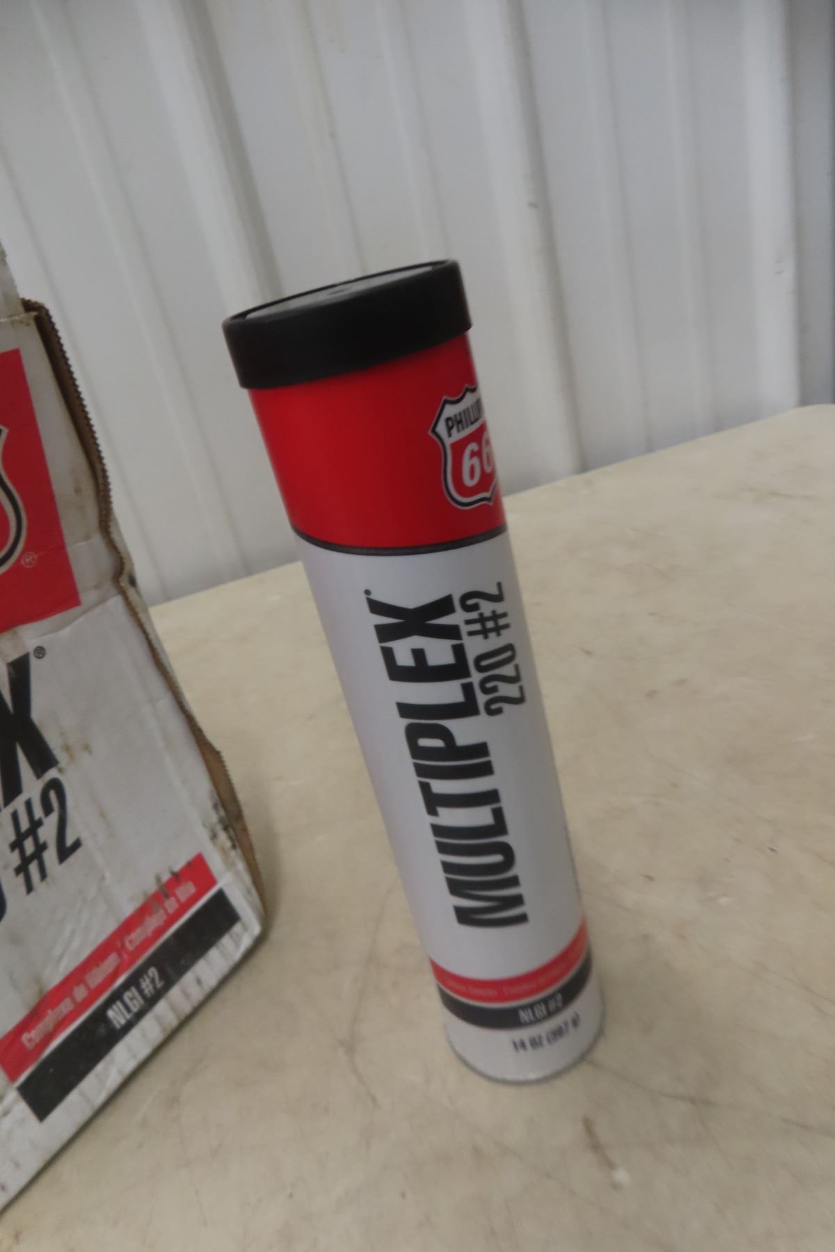 Multplex Box Eight New Tubes; 66 Phillips Multiplex Box #2 Grease - McSherry Auction ...