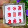 Image 1 : 3.5 ct Certified Kashmir Orange Sapphire gemstone Parcel ($7,000 Appraisal)