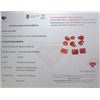 Image 3 : 3.5 ct Certified Kashmir Orange Sapphire gemstone Parcel ($7,000 Appraisal)