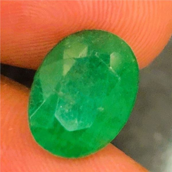 9.11 ct Certified Emerald gemstone ($9,110 Appraisal)