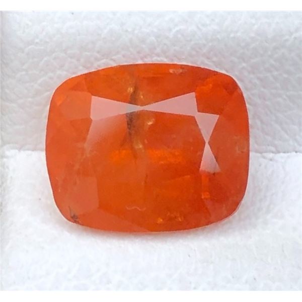 3.9 ct Certified Spessartite Garnet gemstone ($3,900 Appraisal)