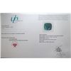Image 3 : 12.21 ct Certified Emerald gemstone ($11,850 Appraisal)