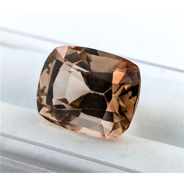 11.13 ct Certified Imperial Topaz gemstone ($20,034 Appraisal)