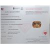 Image 3 : 11.13 ct Certified Imperial Topaz gemstone ($20,034 Appraisal)