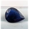 Image 1 : 7.62 ct Certified Midnight Sapphire gemstone ($10,850 Appraisal)
